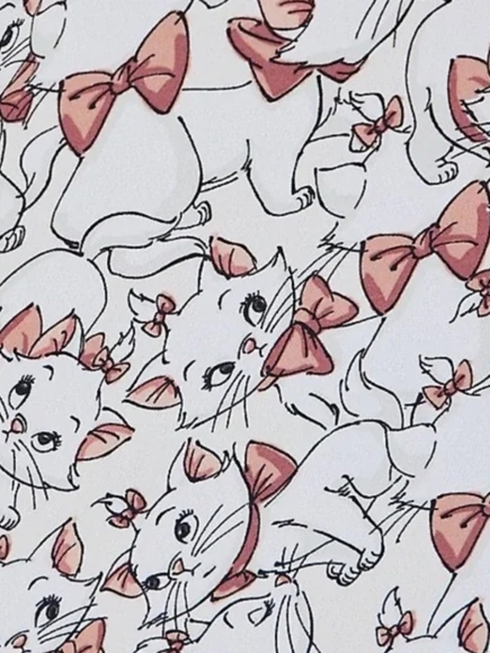Disney Torrid Marie Harper White Blouse ARISTOCATS Cat Print Size 2 - Picture 2 of 7